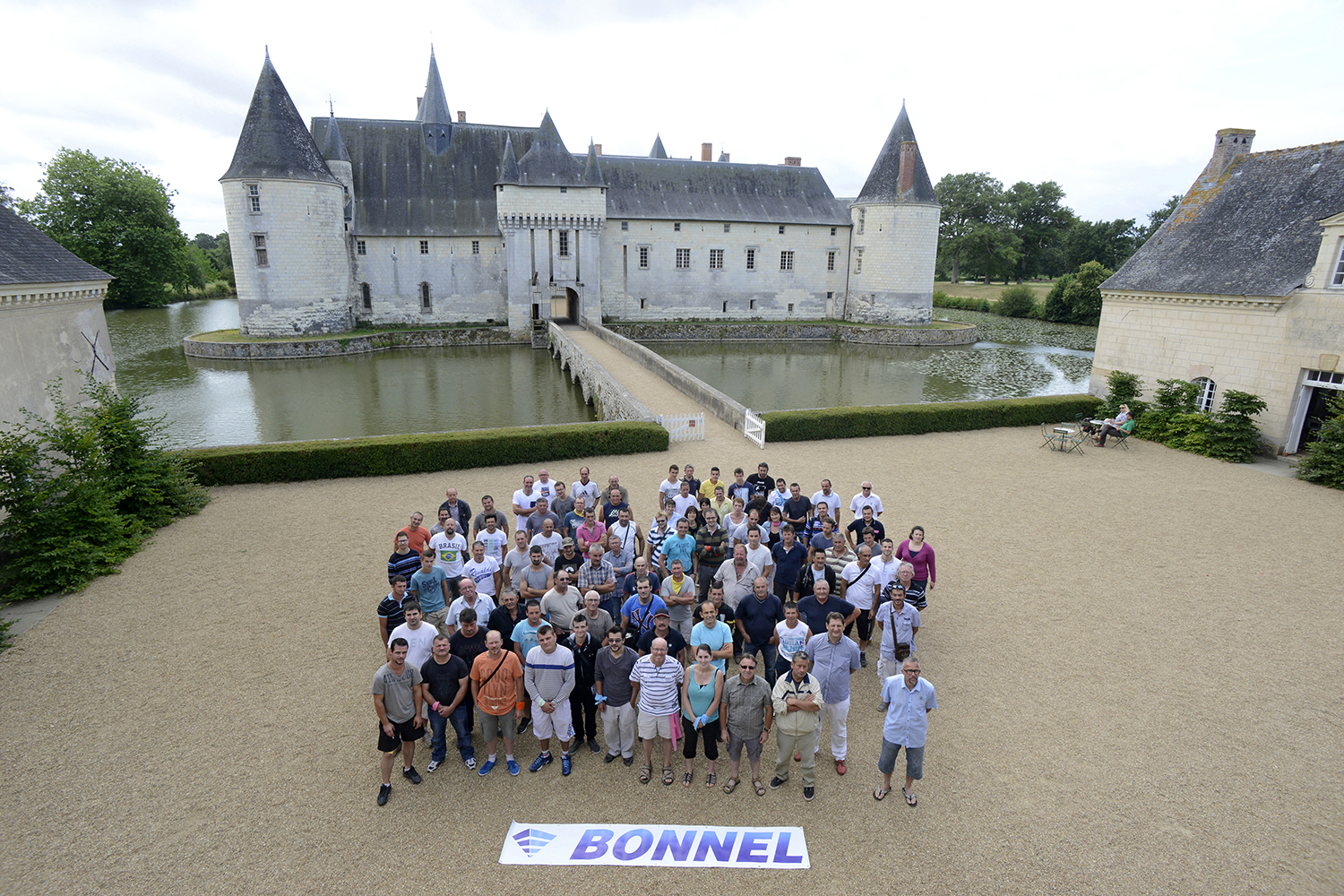 Journée d'entreprise BONNEL, Château du Plessis-Bourré - Evenementiel, reportage - Pascal GUIRAUD